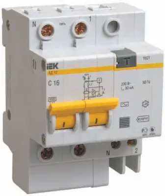 Дифференциальные автоматы серии АД12, АД14 | Техническая документация